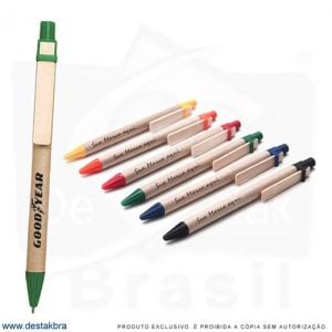 caneta personalizada esferografica e ecologica