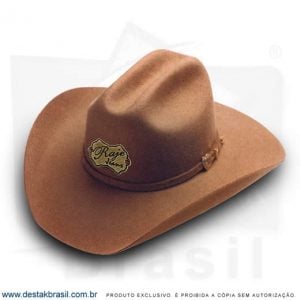 chapeu personalizado feltro country brasil arizona