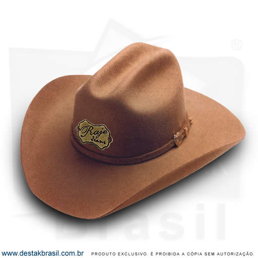 chapeu personalizado feltro country brasil arizona
