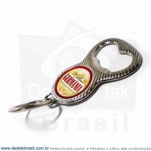 chaveiro personalizado abridor friso