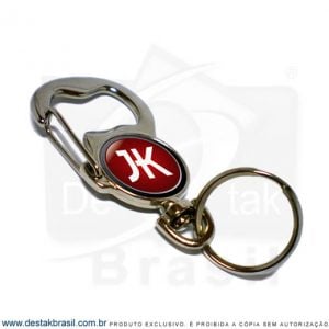 chaveiro personalizado abridor redondo