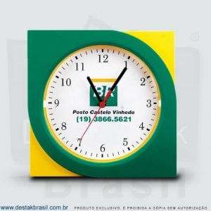 relogio personalizado promocional flex