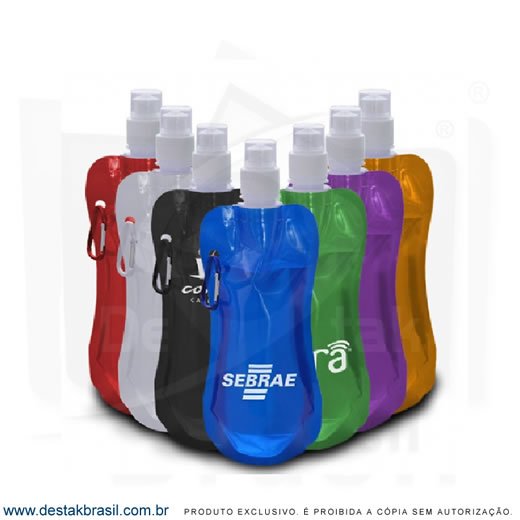 squeeze sustentavel customizado flexivel dobravel