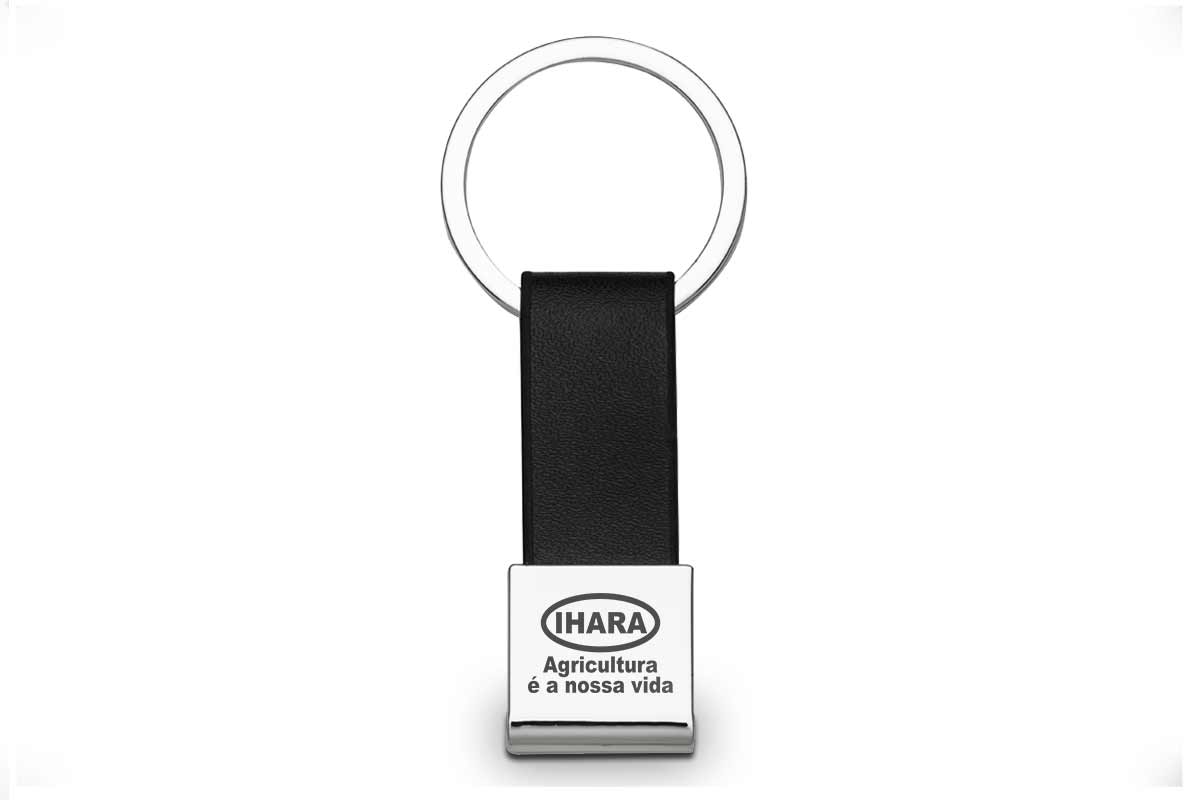 chaveiro personalizado couro para brindes